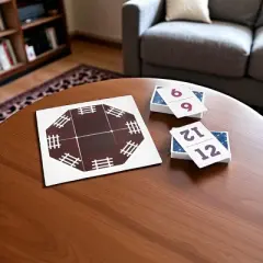 Slickblue Dominoes Playing Cards &ndash; Double-Nine & Double-Six Set, 91 Cards for Up to 8 Players, 2 Design Options