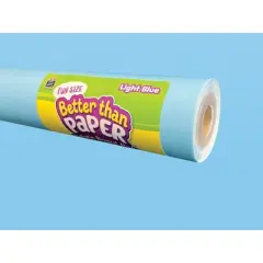 Teacher Created Resources&reg; Fun Size Better Than Paper&reg; Bulletin Board Roll, 18" x 12', Light Blue
