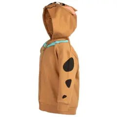 Scooby-Doo Scooby Doo Fleece Zip-Up Hoodie Brown 