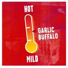 Frank's RedHot Garlic Buffalo Wings Hot Sauce, 12 fl oz (Pack of 4)