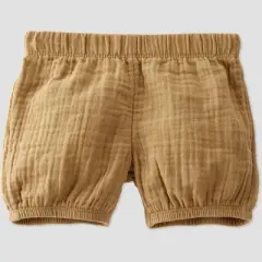 little Planet By Carter's Baby 2pc Honey Oak Gauze Top and Bottom Set - Beige