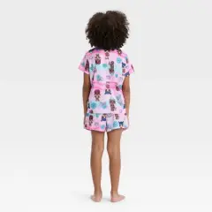 Girls' L.O.L. Surprise! 2pc Coat Pajama Set - Pink
