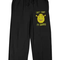 Shrek Swamped Men's Black Sleep Pajama Pants