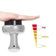 TRAKK Electric Cupping Therapy Device 3 in 1 - Silver