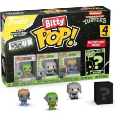 Funko Bitty POP! Teenage Mutant Ninja Turtles 4-Pack &ndash; Donatello, Shredder, Baxter Stockman & Mystery Mini Figure