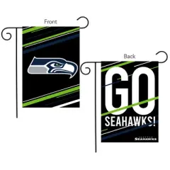 Briarwood Lane Seattle Seahawks Slogan Garden Flag NFL Licensed 1