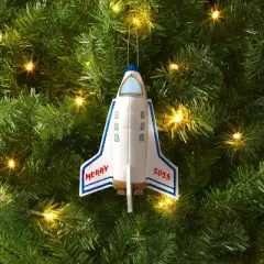 Christmas Fabric Spaceship Ornament - Wondershop&trade;