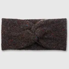 Isotoner Adult Recycled Knit Headband - Gray