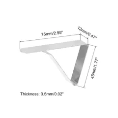 Unique Bargains 430 Stainless Steel Outdoor Restaurant Picnic Tablecloth Clips 24 Pcs