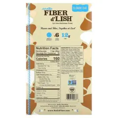 NuGo Nutrition Fiber d' Lish, Blondie Bar, 16 Bars, 1.6 oz (45 g) Each