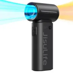 JISULIFE 3600mAh Portable High Speed Life 9 Pocket Fan