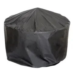 Nature Spring Wood-Burning Round Steel Patio Ring Fire Pit - 32",