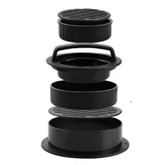 Kitcheniva 3-in-1 Burger Press Hamburger Patty Maker