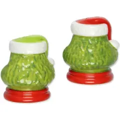 Dr. Seuss GRINCH Naughty or Nice Salt And Pepper Shaker Set Multicoloured
