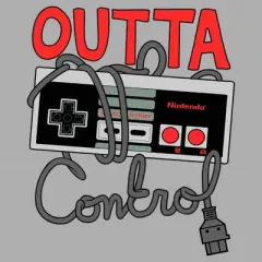 Toddler's Nintendo Outta Control NES Controller T-Shirt