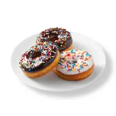 Iced Sprinkle Raised Donut Variety - 12ct - Favorite Day&trade;