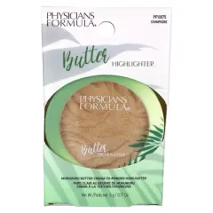Physicians Formula Butter Highlighter, Cream to Powder Highlighter, PF10575 Champagne, 0.17 oz (5 g)