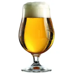 Stolzle Lausitz Set of 6 Berlin Beer Drinkware 17oz Glasses: Lead-Free Crystal, Dishwasher-Safe, Specialty Glassware Set