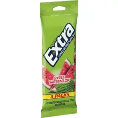 Extra Sugar-Free Sweet Watermelon Gum - 15ct/3pk