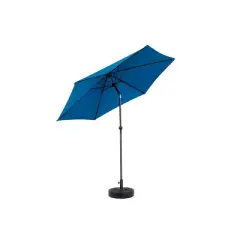 Cesicia 9FT Outdoor Patio Umbrella with Push Button Tilt and Crank (Base Not Included)