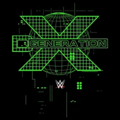 Men's WWE DX Generation Green Logo T-Shirt