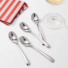 4pc Harrington Cocktail Spoon Set Silver - Threshold&trade;