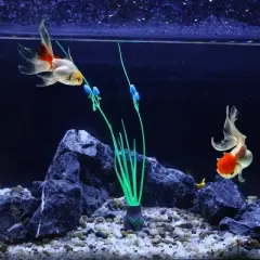 Unique Bargains Silicone Aquarium Simulation Coral Orchid Flower Fish Tank Landscape Decoration