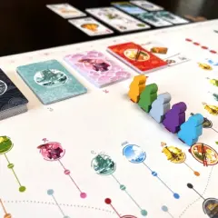 Stonemaier Games Tokaido Board Game: Strategy & War Game, 1-5 Players, Includes Cards, Coins, & Game Board, 45-60 Min