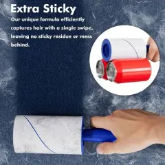 12 PCs Lint Roller Set - 1200 sheets(6 Rollers + 6 Refill)