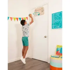 B. sports Wooden Over-the-Door Basketball Hoop