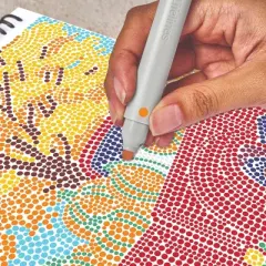 Lifelines FlowArt: Dot-By-Letter Pumpkins and Pastures