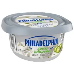 Philadelphia Spicy Jalapeno Cream Cheese Tub - 7.5oz