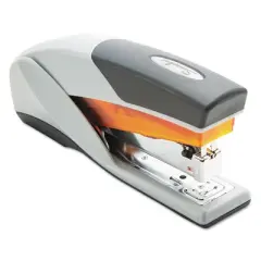 Swingline Optima 25 Reduced Effort Stapler, 25-Sheet Capacity, Gray/Orange