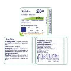 Graphites 200CK by Boiron Homeopathic Single Medicine For First Aid  -  80 Pellet