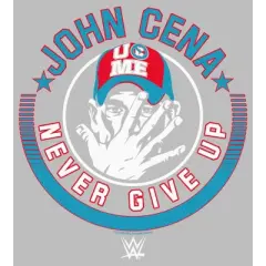 Men's WWE John Cena Never Give Up Logo T-Shirt