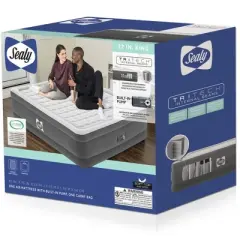 SEALY: Tritech King Air Mattress King with Built-in AC Pump