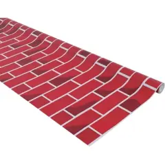 Fadeless Designs Paper Roll, Tu Tone Brick, 48 Inches x 50 Feet