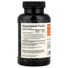 Crystal Star Cellulite Tone (60 Capsules) - Herbal Supplement That Helps Release Cellulite & boosts Fat to Energy - Fenugreek, Lecithin & Turmeric -