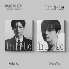 Hwang Min Hyun - Truth or Lie - Random Cover - incl. 88pg Photobook, 2 Photocards, 2 Postcards, Mini Poster, Sticker + Poster (CD)