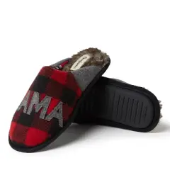 Women's Buffalo Check Mama Bear Scuff