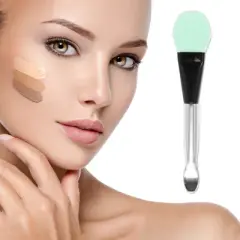 Unique Bargains Durable Rhombus Stripe Facial Mask Brush 1 Pc