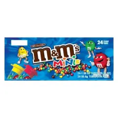 M&M'S MINIS Milk Chocolate Candy - 24ct