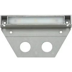 Hinkley Nuvi 5" Wide Silver LED Deck Lights Set of 10