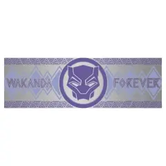 Black Panther: Wakanda Forever Panther Wakanda Logo Stainless Steel Tumbler w/Lid