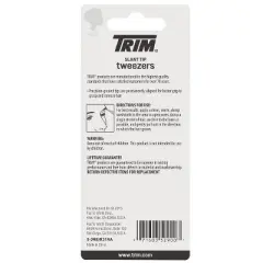 Trim Slant Tip Textured Grip Tweezers