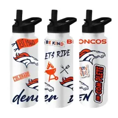 NFL Denver Broncos 34oz Native Quencher Bottle