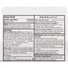 Benzodent Dental Pain Relieving Cream, 0.25 Oz