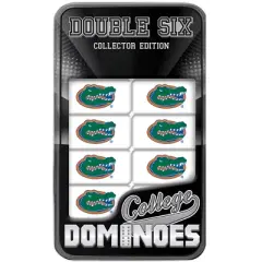 MasterPieces Officially Licensed NCAA Florida Gators 28 Piece Dominoes Game for Adults