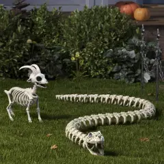 11" Goat Skeleton Halloween Decorative Prop - Hyde and EEK! Boutique&trade;