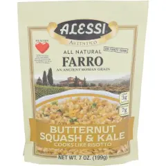 Alessi Butternut Squash & Kale Farro- Pack of 6 - 7 oz